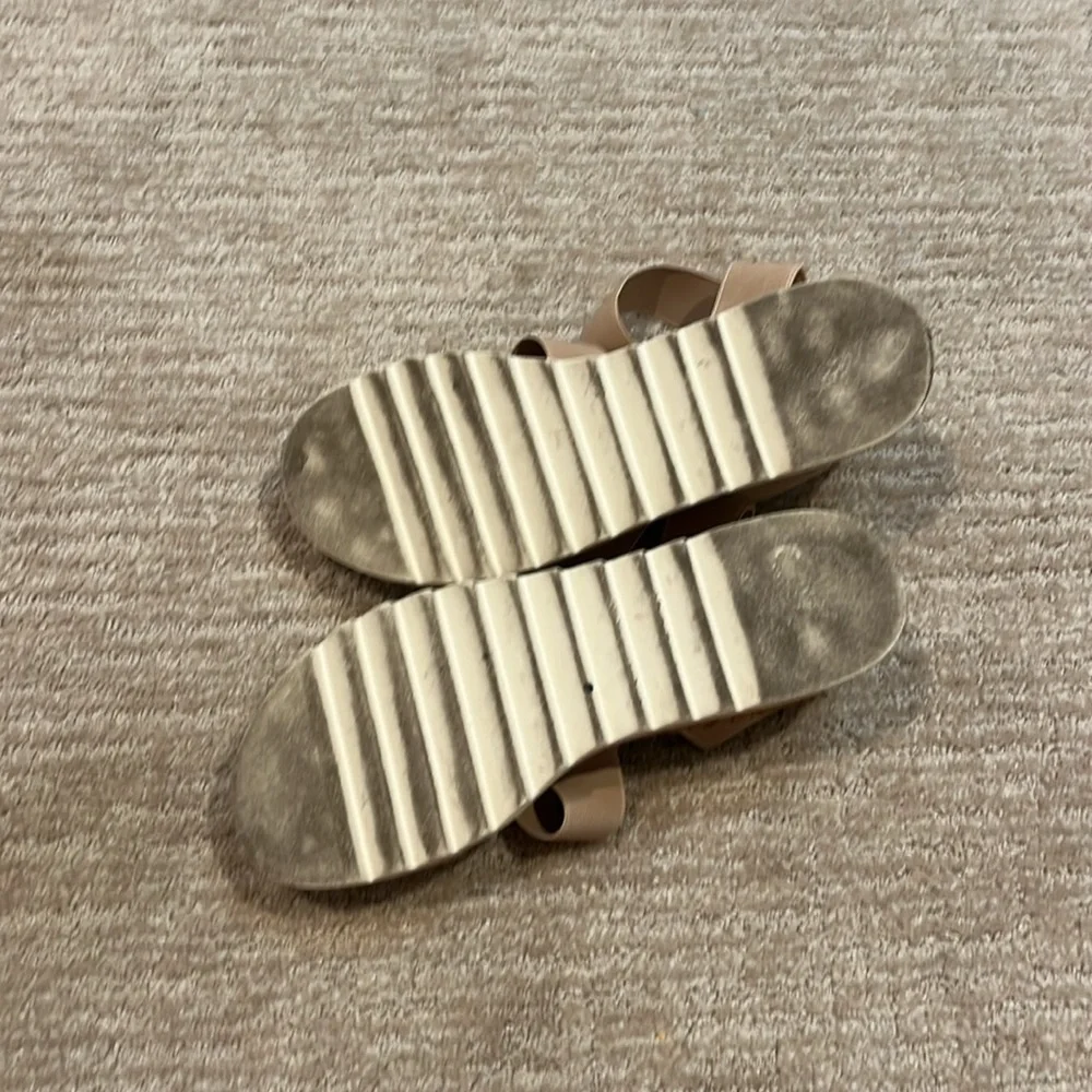 Steve Madden Strapped Ankle Platform Sandals Size 8.5 - Picture 6 of 6